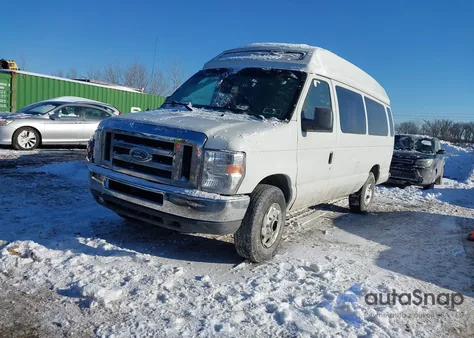 2012 Ford E-250 Commercial z USA, uszkodzony, nr VIN 1FTNS2EW8CDA56399